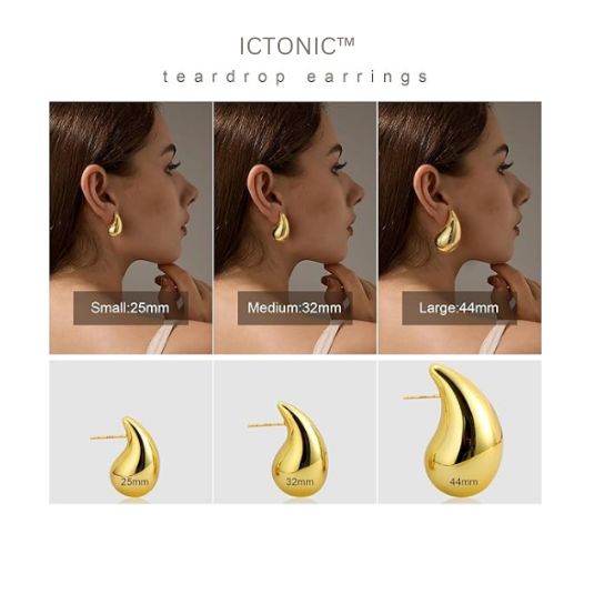 Ictonic™ Teardrop Earrings